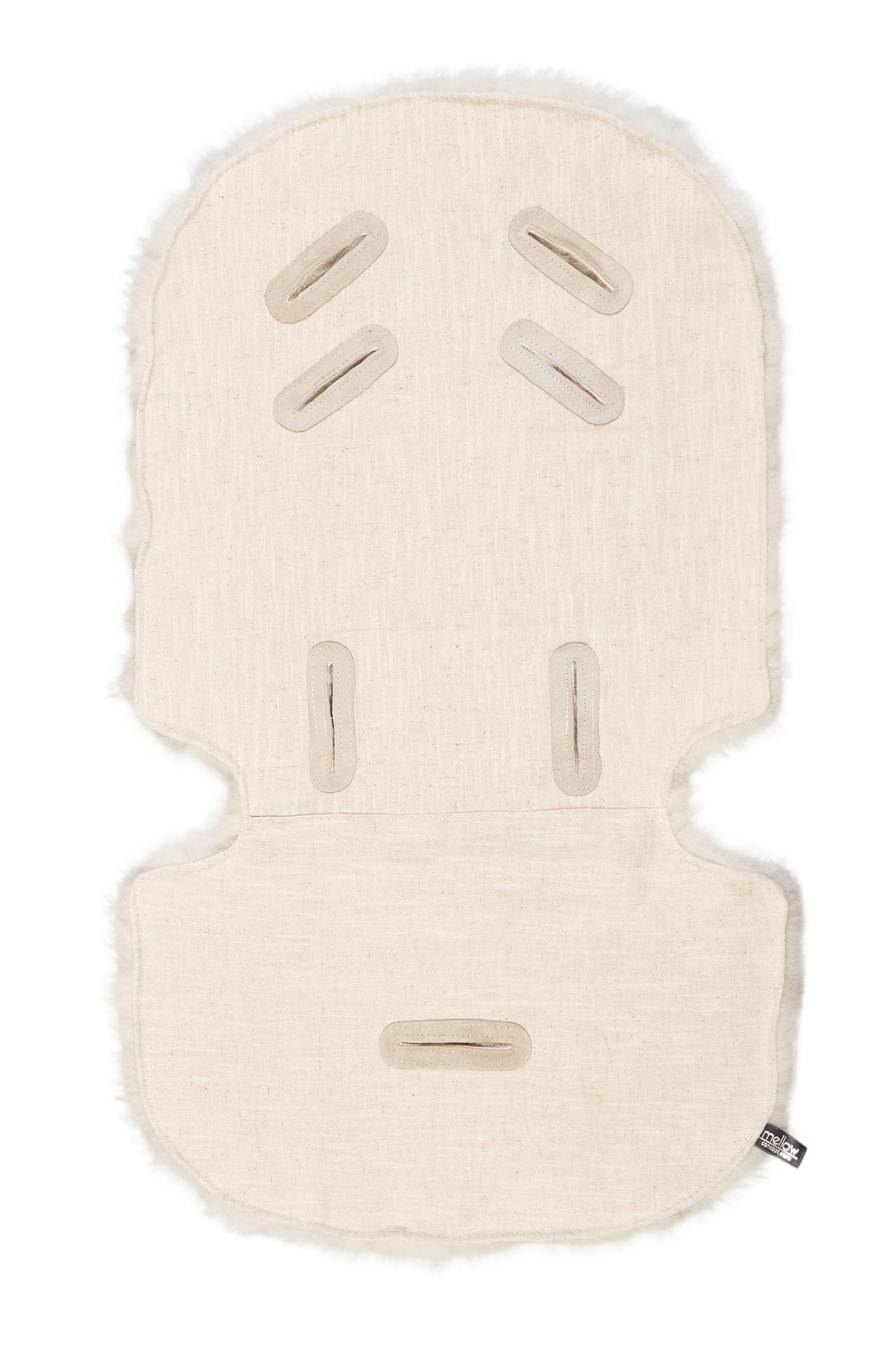 Ivory Natural Sheepskin Stroller Liner