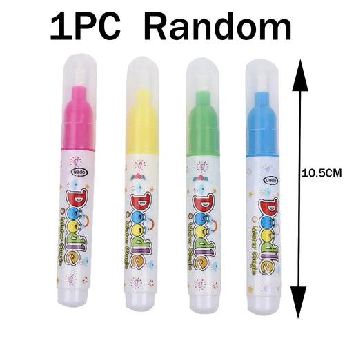 1pc Reusable Water Drawing Book Magic Water Book Mess-Free Magic